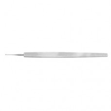 Ellis Foreign Body Spud Lightly Curved and Rounded Tip Stainless Steel, 11 cm - 4 1/4" 